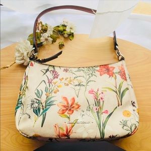 Dana Buchman✨Botanical Floral Shoulder Bag
